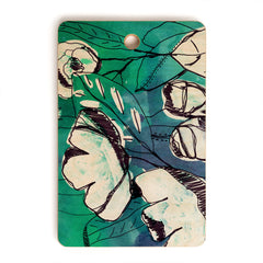 CayenaBlanca Abstract Garden Cutting Board Rectangle