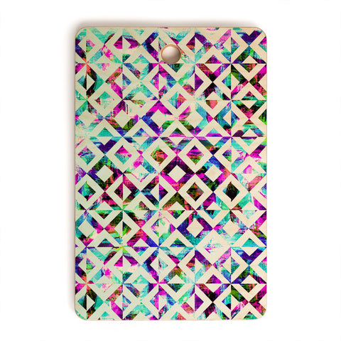 CayenaBlanca Artistic Tribal print Cutting Board Rectangle