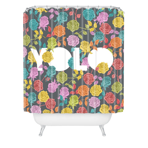 Jodi & Test Artist's Name YOLOTEST Shower Curtain